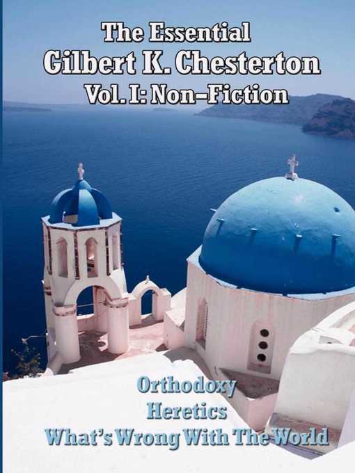 Cover image for The Essential Gilbert K. Chesterton Volume I